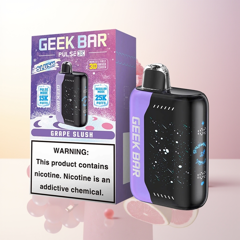 GEEK BAR Pulse X 25000 Puffs Slush Edition 18mL Dual Mesh Coil USB-C