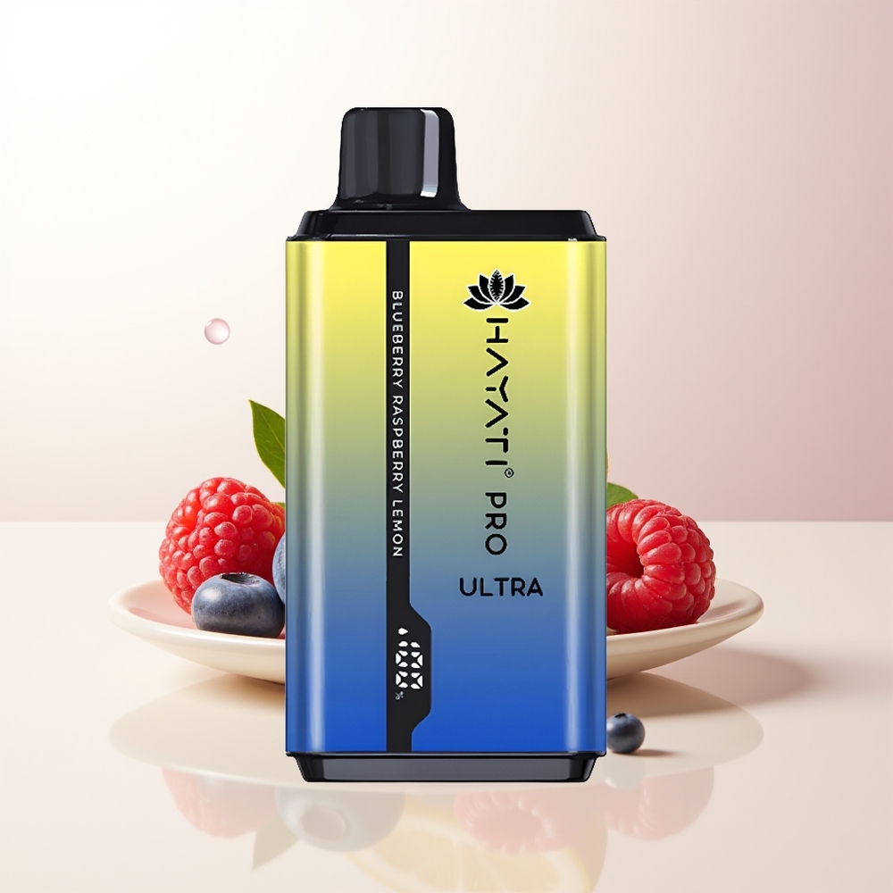 Hayati Pro Ultra 15000 Blåbär Hallon Citron 850mAh 24ml 2 49 Smaker
