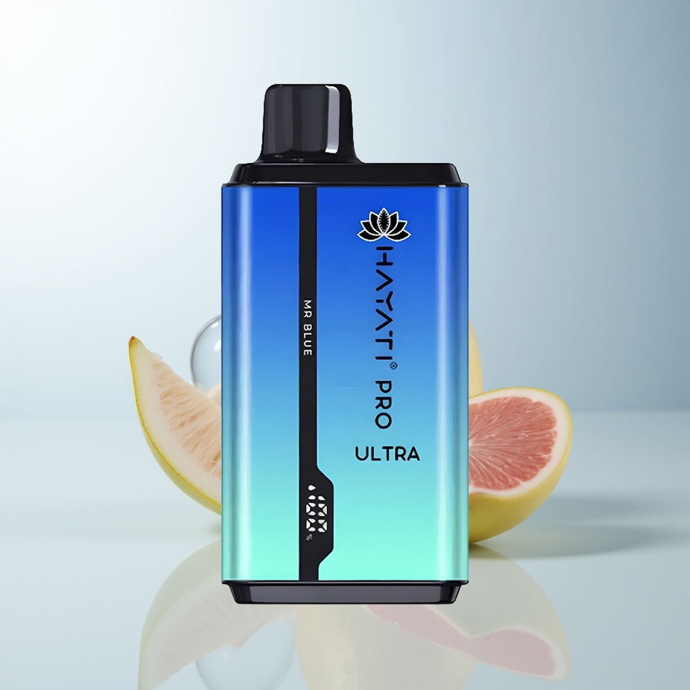 Hayati Pro Ultra 15000 Puffs Herr Blå 850mAh 24ml 2 49 Smaker