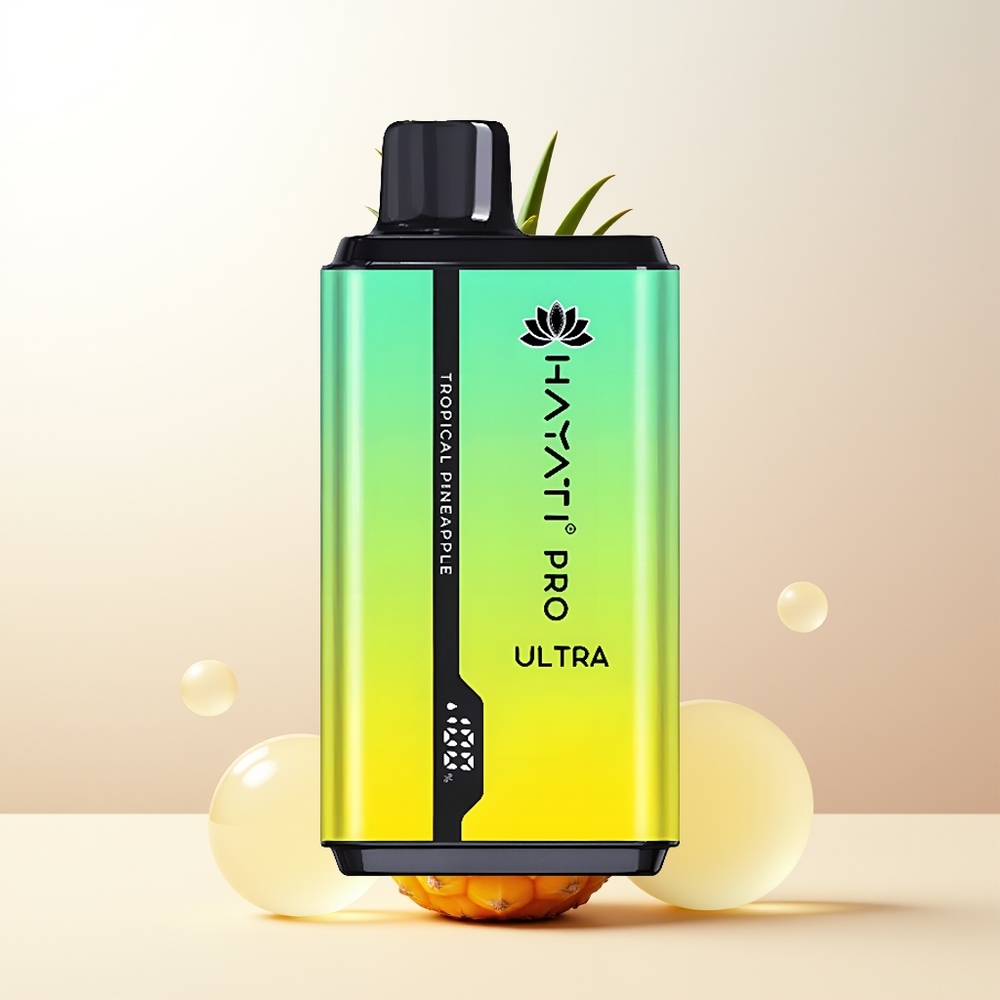 Hayati Pro Ultra 15000 Puffs Tropisk Ananas 850mAh 24ml 2