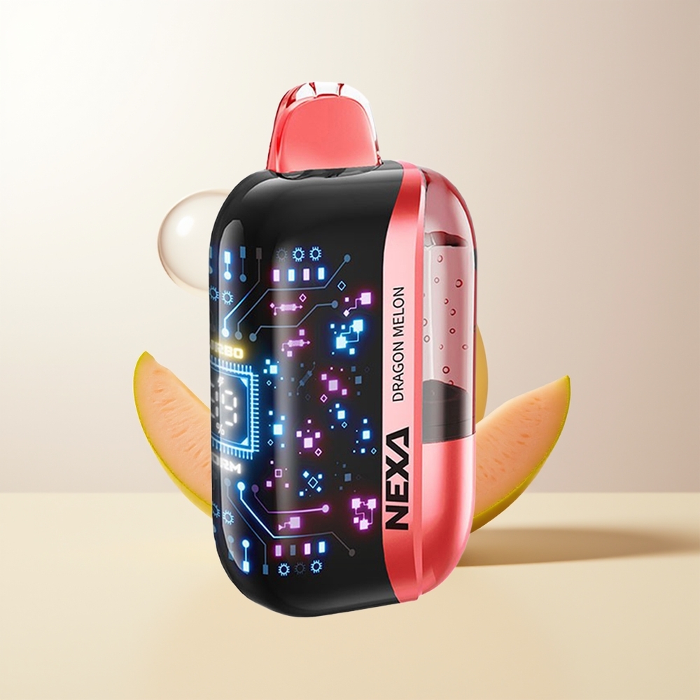 NEXA Ultra 50000 Draken Melon 20ml 800mah 5 09ohm Dual Mesh Display Type-c
