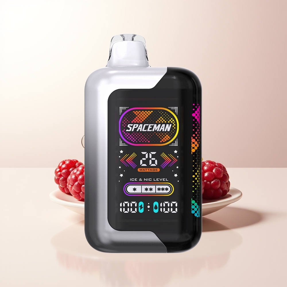 SMOK SPACEMAN 40000 2 Munnar Björnbär Razz 1000mAh 20ml 50mg/ml