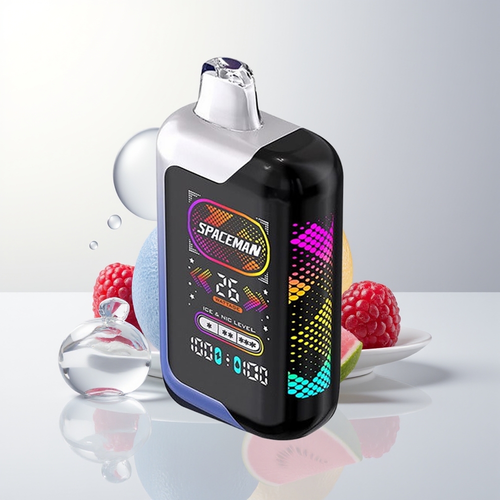 SMOK SPACEMAN SP40000 20ml Blå Hallon Is 1000mAh 50mg/ml