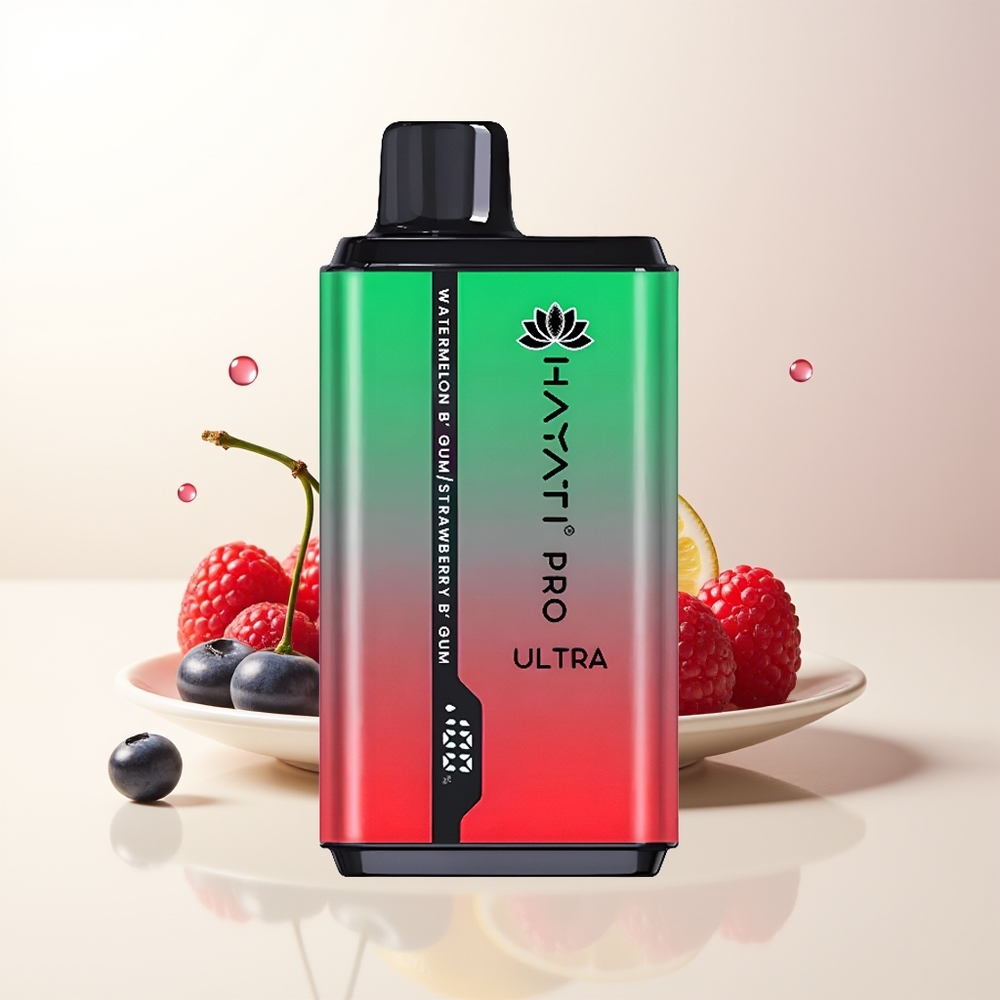 Hayati Pro Ultra 15000 Puffs Blåbär Hallon Citron & Blåbär 850mAh 2 12ml 2%