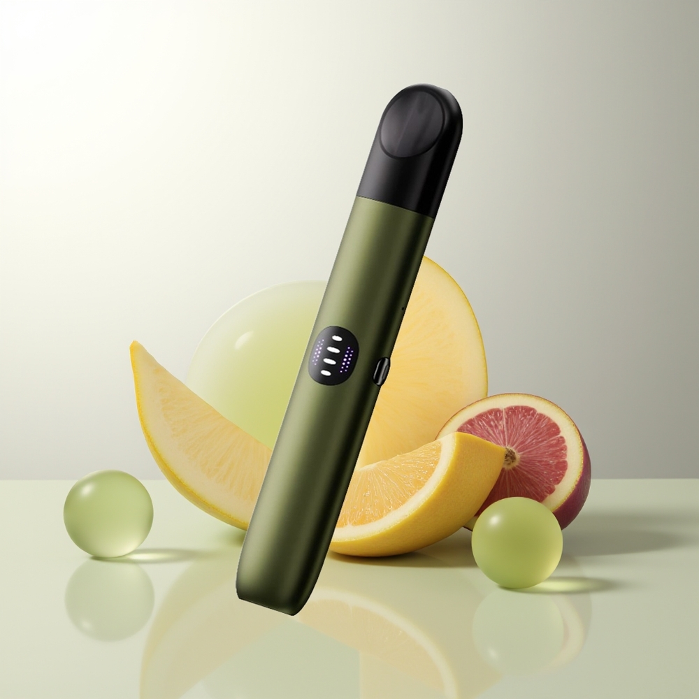 RELX Infinity 2 650 Grönblå 1.9ml Sleek Metallisk 440mAh USB-C