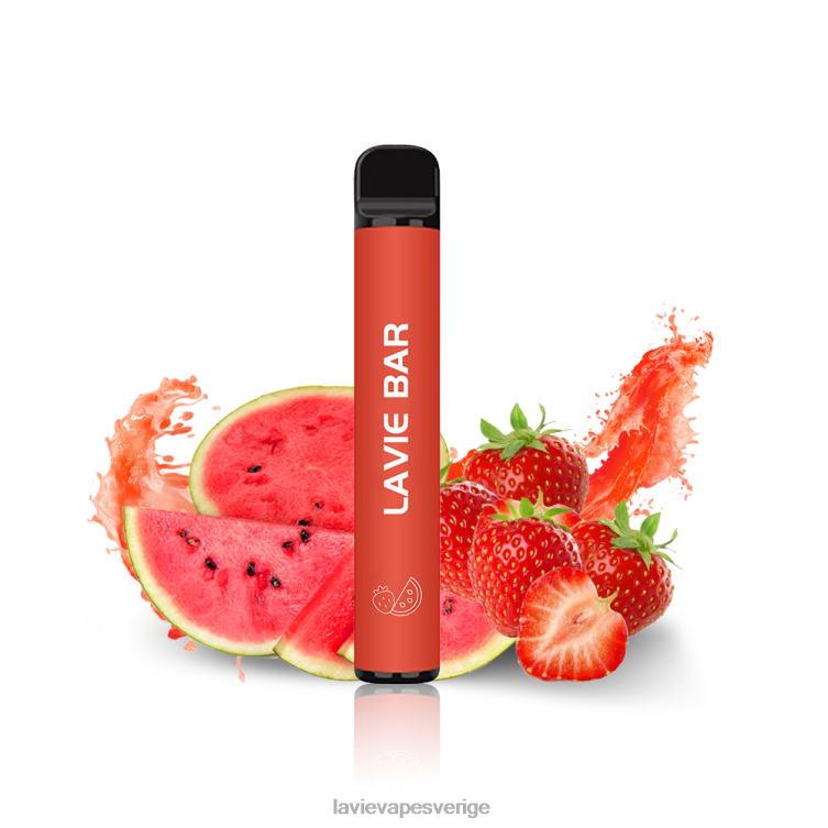 84X26327 Lavie Vape Köpa | vattenmelon jordgubbe LAVIE BAR 2% version 800 puffar